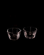 Hexagonal Glass Cup