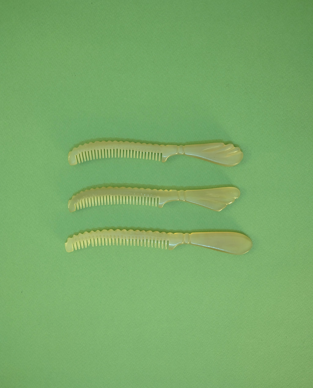 Horn Hair Brush