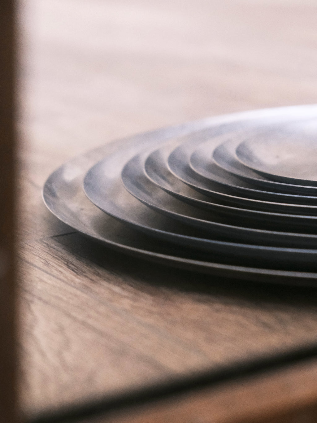 Tumbled Matt Stainless Steel Plate