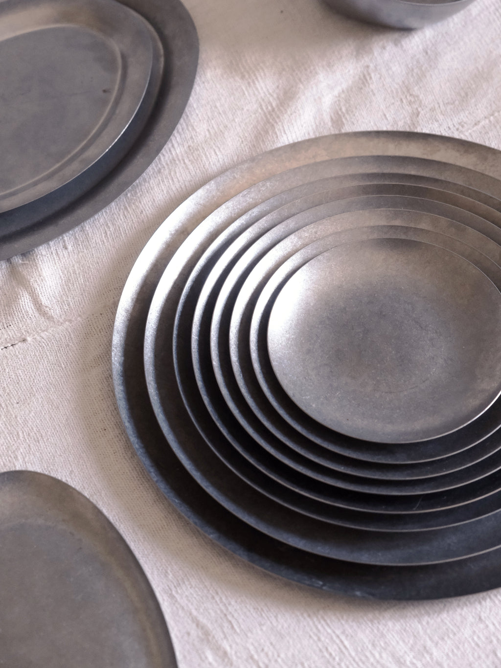 Tumbled Matt Stainless Steel Plate