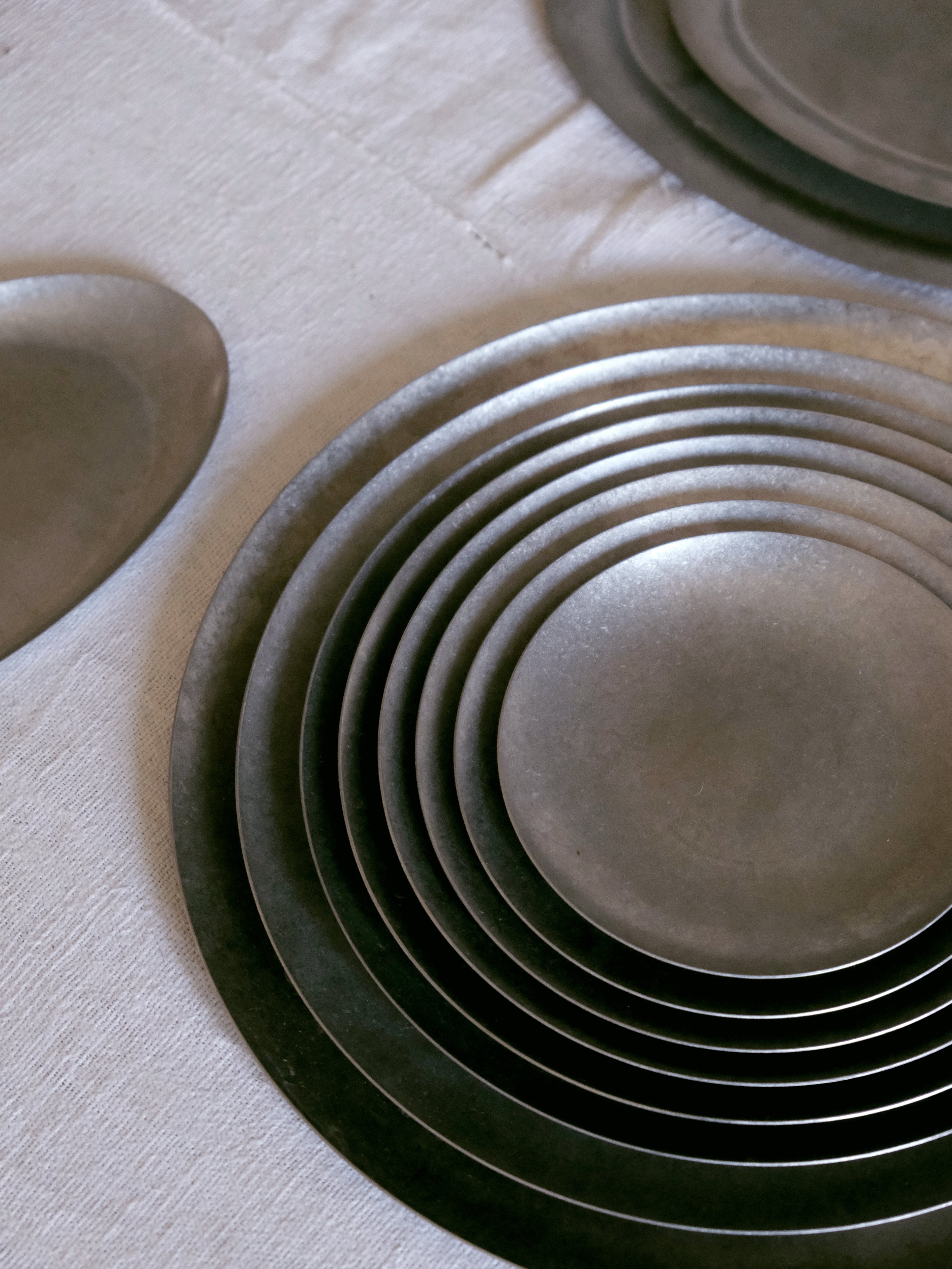 Tumbled Matt Stainless Steel Plate