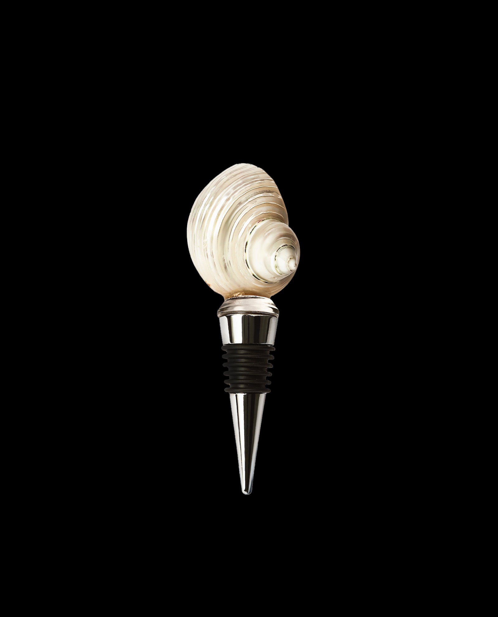 turbo shell wine stopper