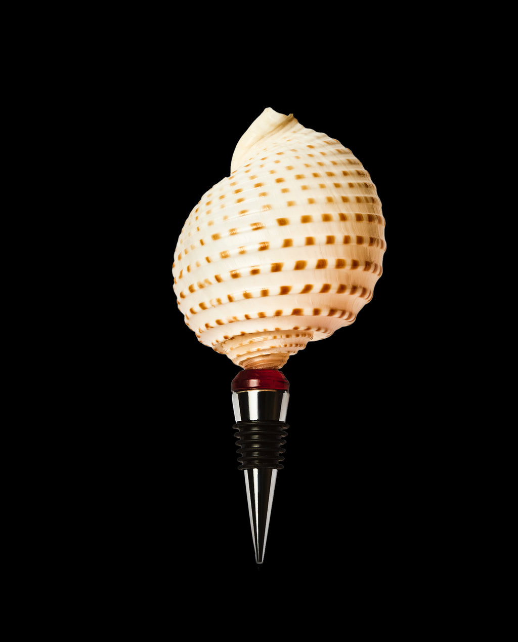 turbo shell wine stopper