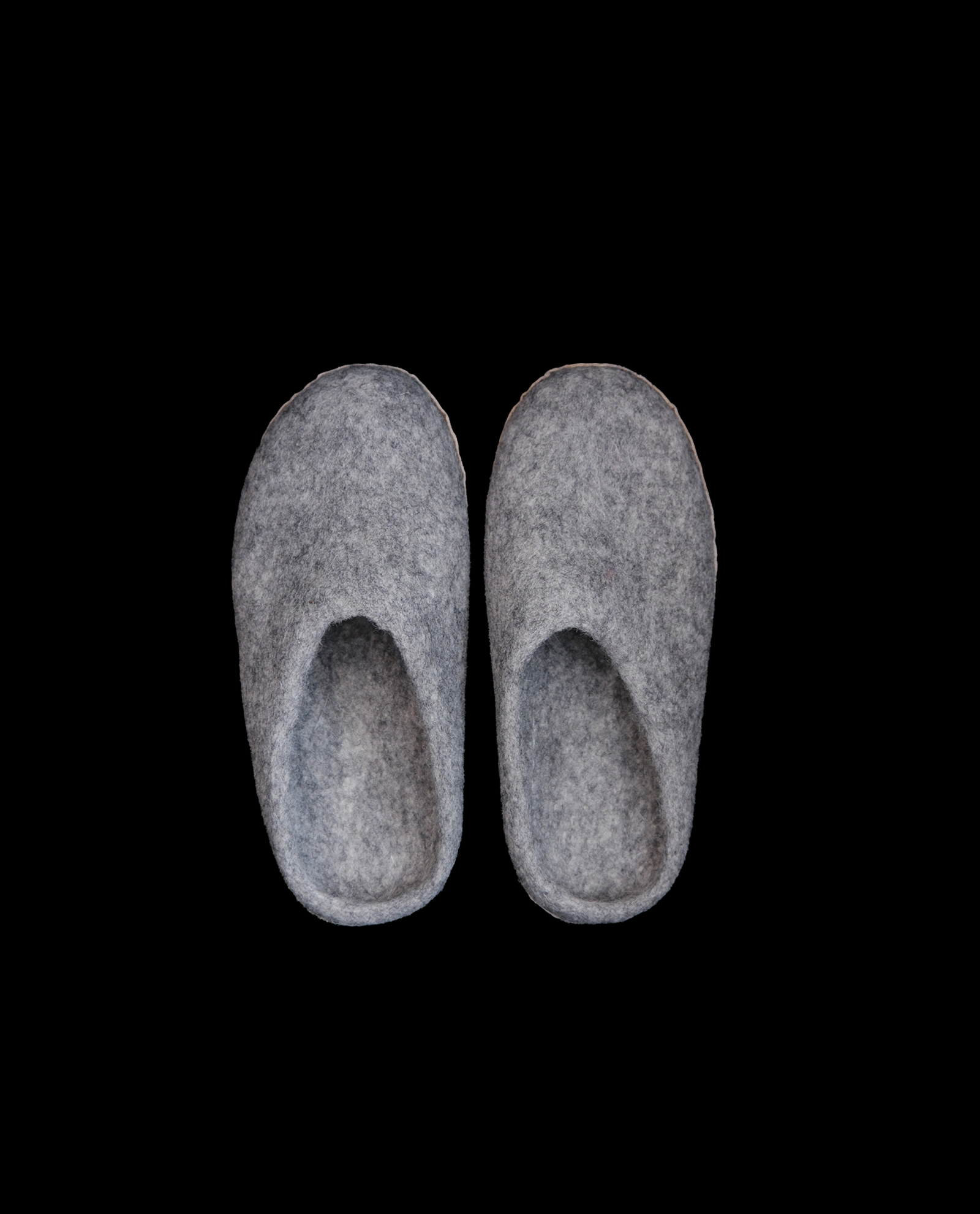 felted wool slipper